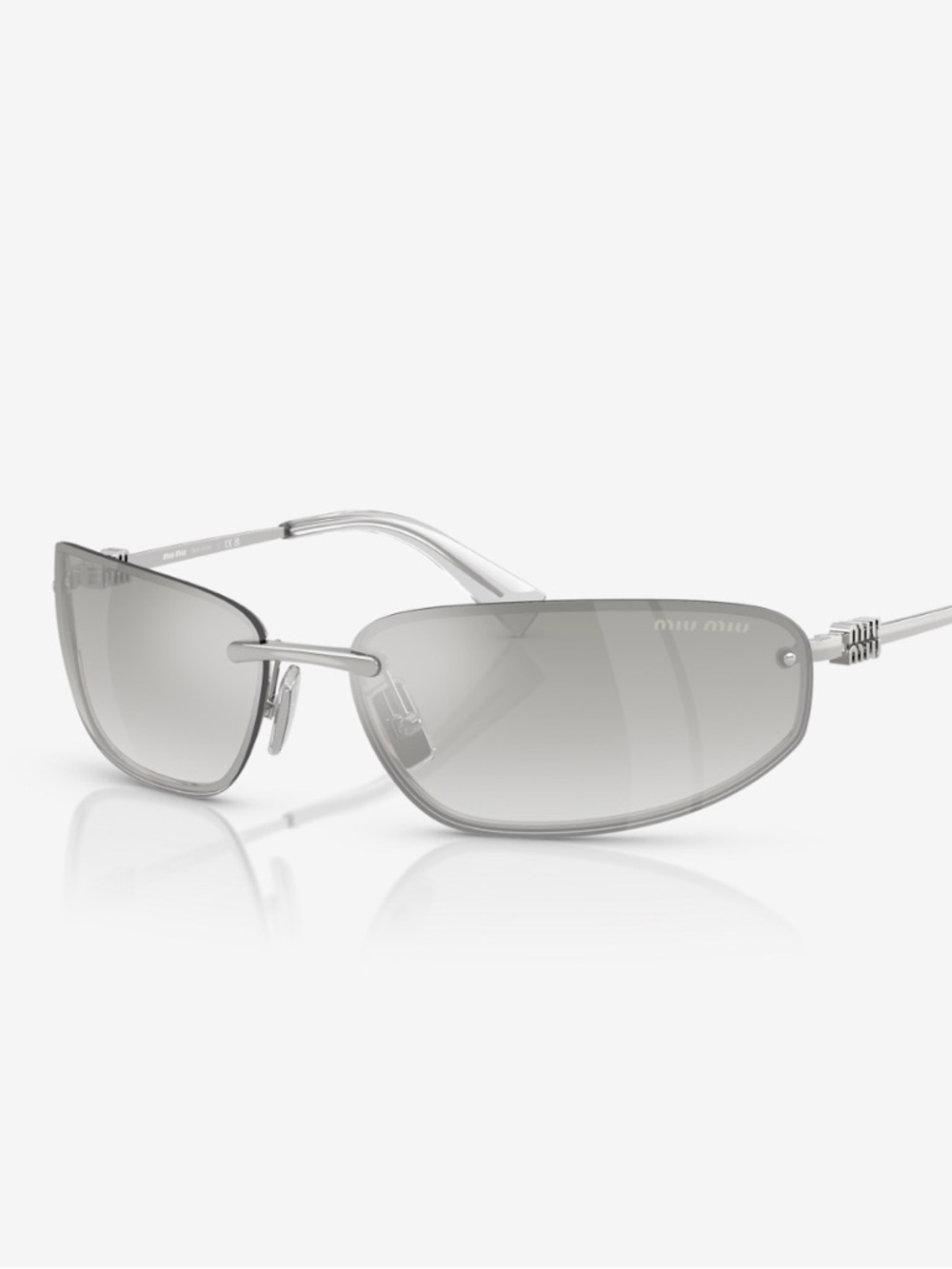 MUI MUI silver sunglasses